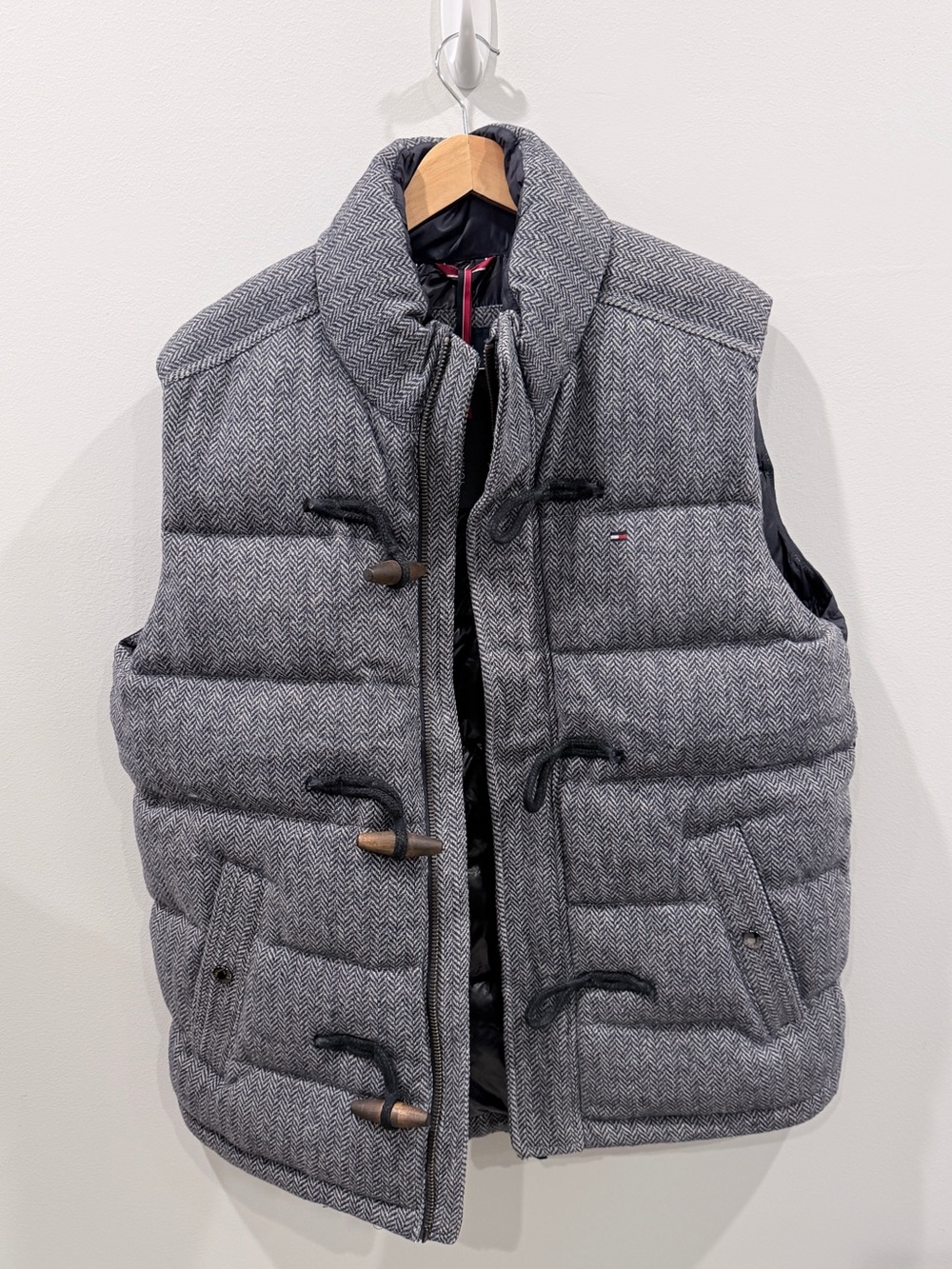 Tommy Hilfiger Wool Men's Midnight Puffer Vest